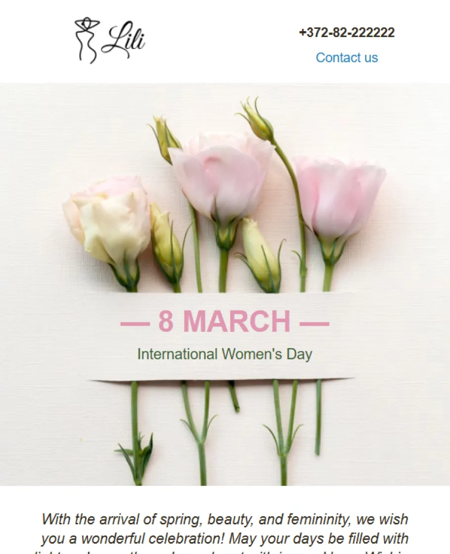 Fourth template example